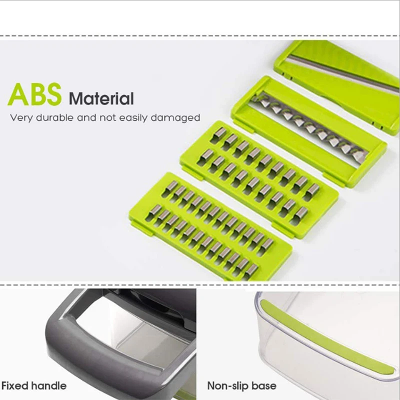 

Kitchen Accessories Multifunction Fruit and Vegetable Chopper Slicer potato grater manual Vegetable Cutter