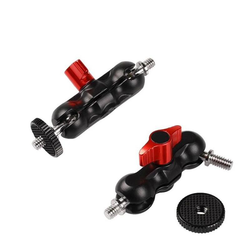 Адаптер с двойной шаровой головкой и креплением для обуви Волшебная рукоятка 1/4