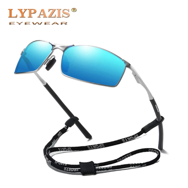 

2021 поляризованные солнцезащитные очки для мужчин и женщин прямоугольное покрытие зеркальная металлическая оправа очки UV400 оттенки антибли...