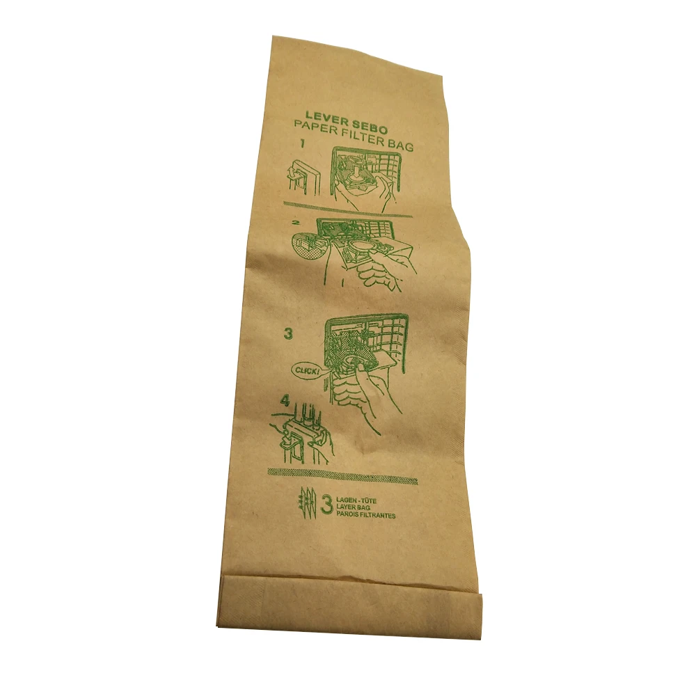 5 шт. бумажных пакетов для пылесоса Виндзорский датчик XP12 VSP14 VSP18 BS36 BS-36 370