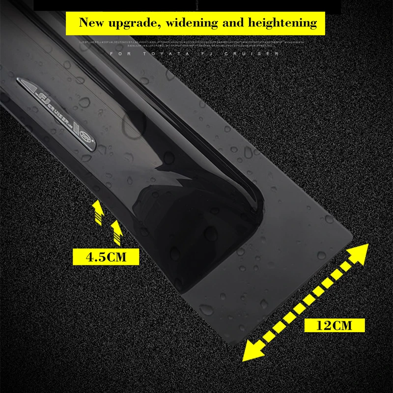 Козырёк от солнца и дождя для Toyota FJ Cruiser