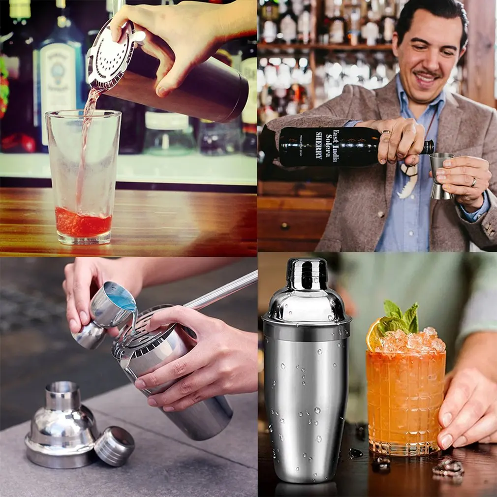10 шт. набор коктейльный из нержавеющей стали барный инструмент для барменов