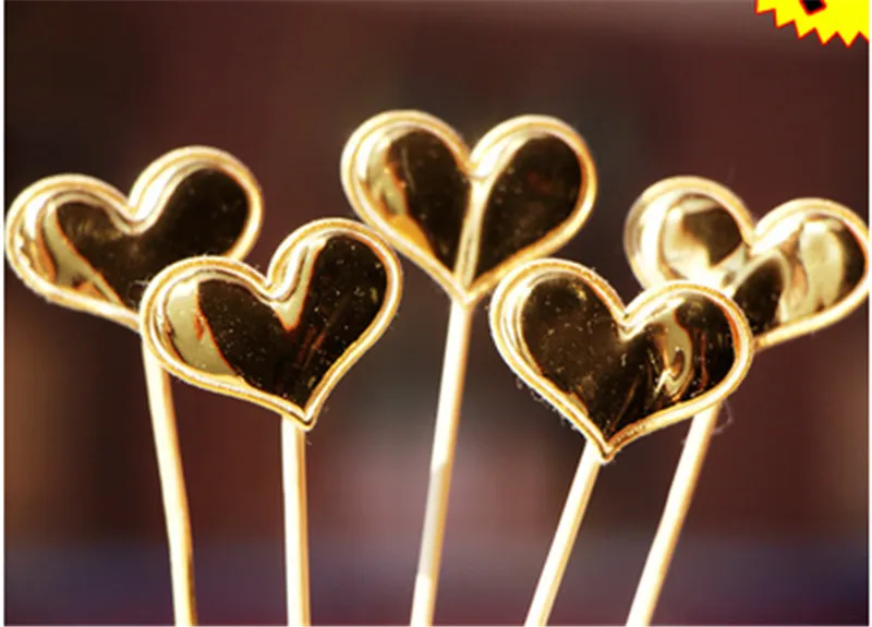 5 шт./лот украшение для торта в форме милого сердца звезды короны дня рождения