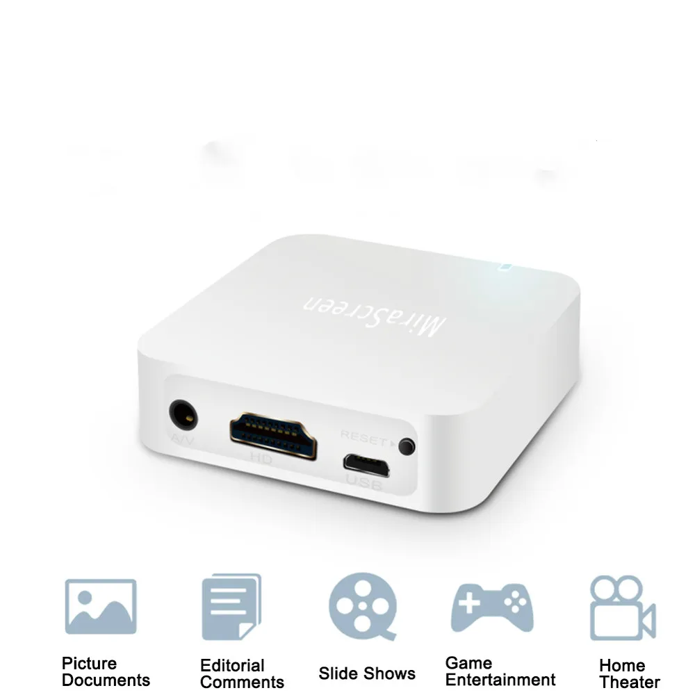 MiraScreen ТВ-палка HDMI Автомобильный anycast Miracast DLNA Airplay WiFi Дисплей приемник ключ Поддержка Windows Andriod