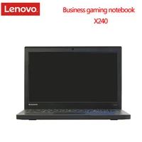 used gaming laptop lenovo thinkpad x240 notebook computers 4gb ram laptop 12 5 inches win7 english system diagnosis pc tablet