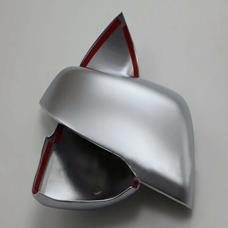 

Matte Silver Car Rearview Mirror Cover Door Side Wing Mirror Caps Trim Shell For-BMW X2 2018