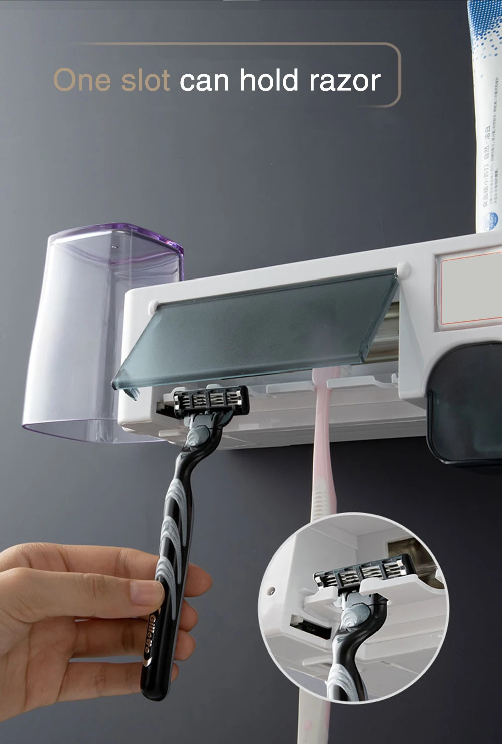 Электрическое устройство для УФ дезинфекции зубных щеток стерилизации крышка