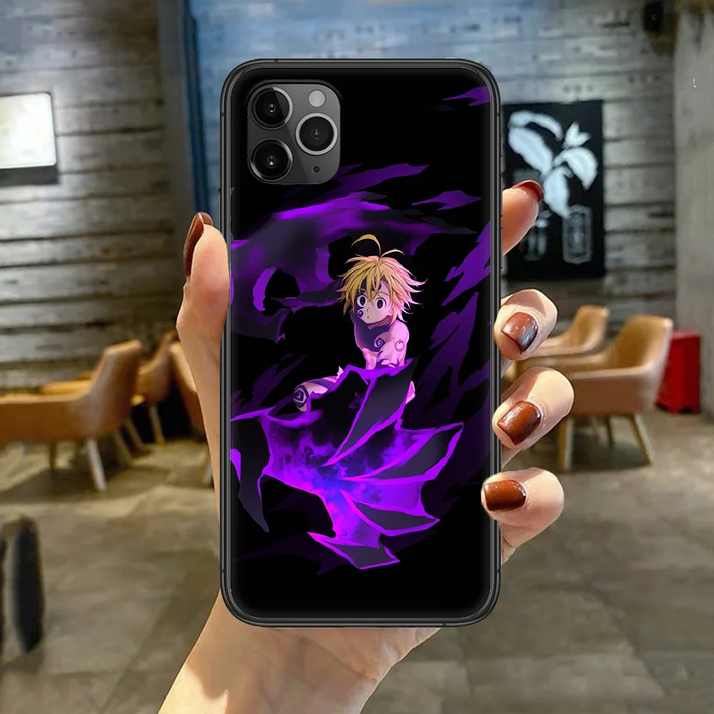 

Seven Deadly Sins Anime Phone Case Cover For Iphone 5 5S 6 6S PLUS 7 8 11 12 Mini X XR XS PRO SE 2020 MAX black Etui 3D