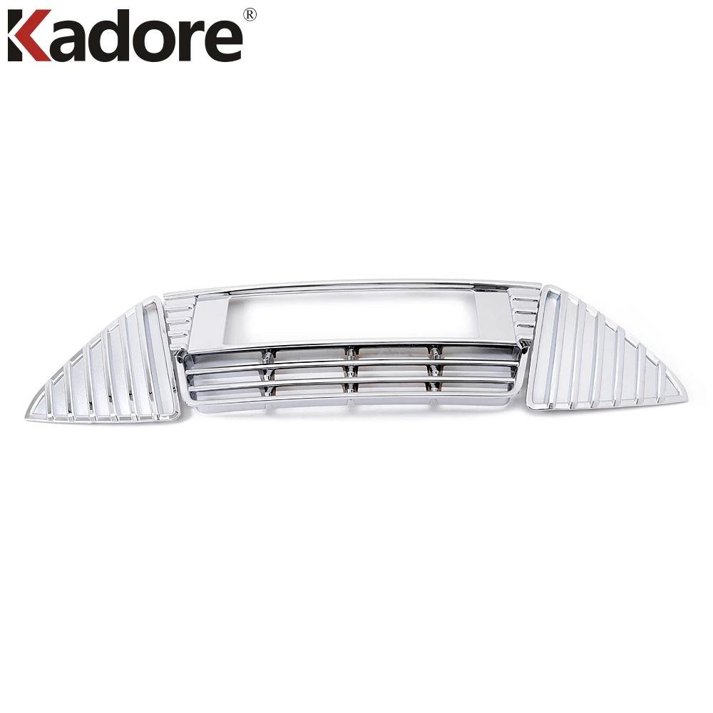 Передняя решетка радиатора для Ford Focus 3 2012 2013 2014 2015 хромированная крышка решетки