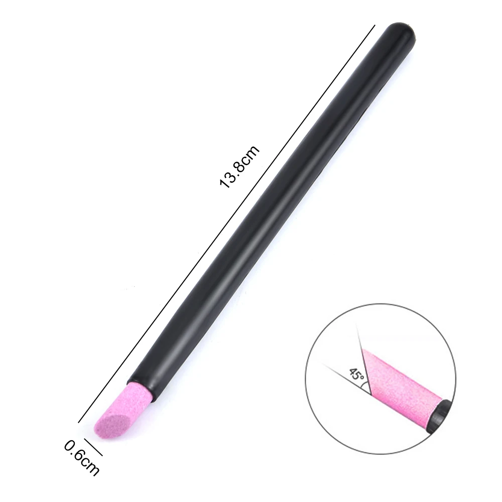 

Durable Manicure Pedicure Nail Trimmer Pen Nail Art Tools Quartz Grinding Rod Nail Polish Remover Pusher Exfoliator Cuticle