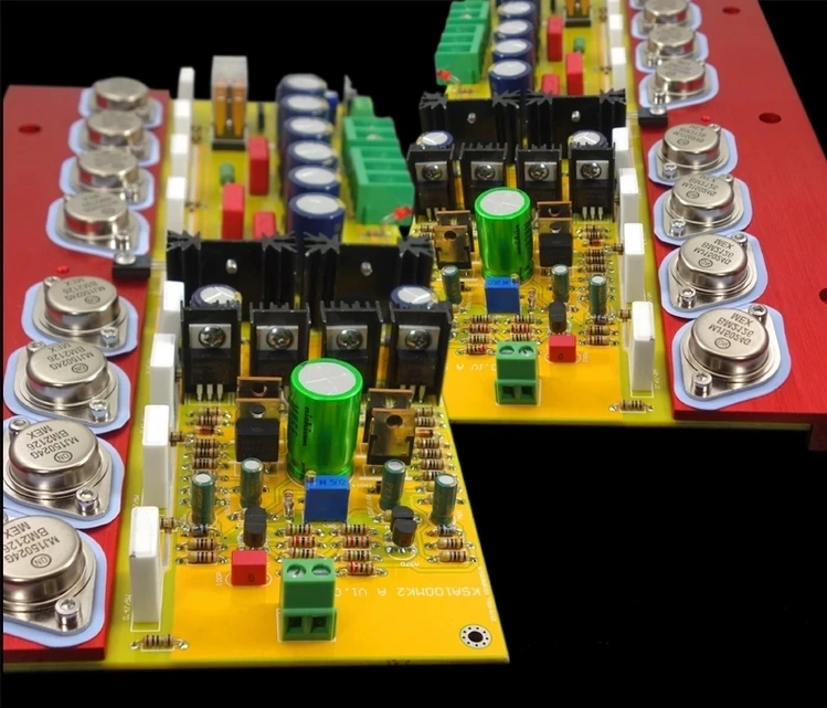 

Class A high-power gold-sealed KSA100MKII power amplifier board fever Hi-Fi post amplifier true MK2 circuit