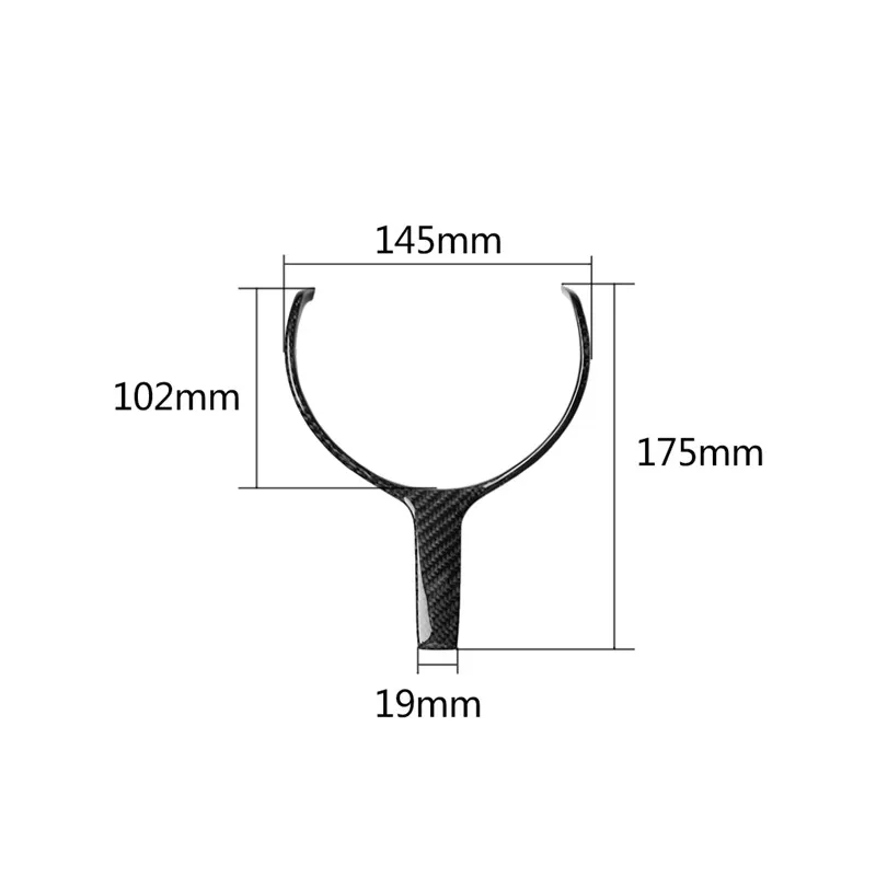 

Car Interior Accessories Steering Covers F22 F31 F32 F06 F12 F15 F16 M-Sport Carbon fiber Steering wheel Cover