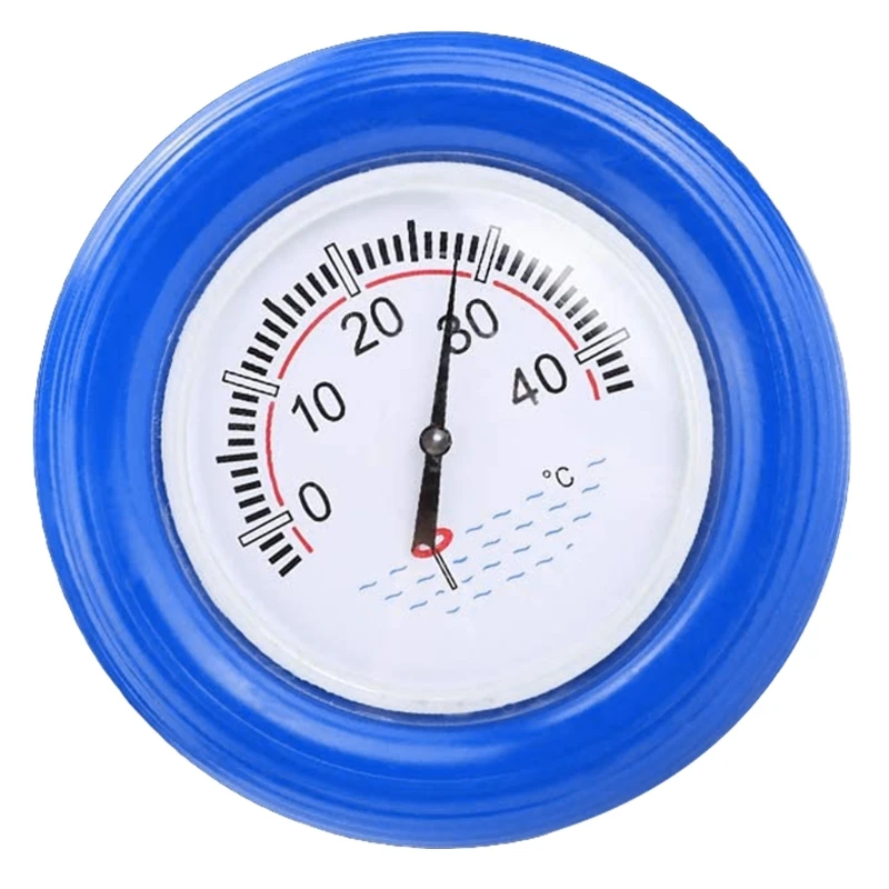 

Pond Water Thermometers Large Centigrade Floating Pool Thermometer Dial Plate Water Temperature Gauge with String