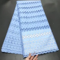 latest swiss lace fabric 2022 dubai fabric embroidery african lace fabrics 100 cotton swiss voile lace in switzerland 1714