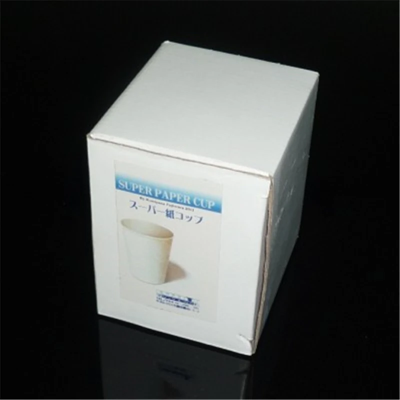 Super taza de papel, taza de Magia, trucos de Magia, copa de intercambio de generaci&oacute;n, Magia mago, Close Up, accesorios para trucos de ilusionismo, divertidos juguetes cl&aacute;sicos-1