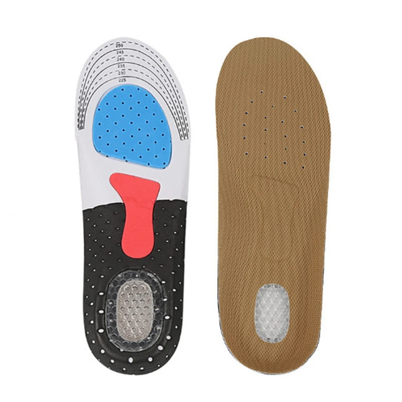 

Unisex Sports Shoe Pad Running Gel Insoles Insert Cushion Soft Insole Shoes Accessories Foot Care Tools