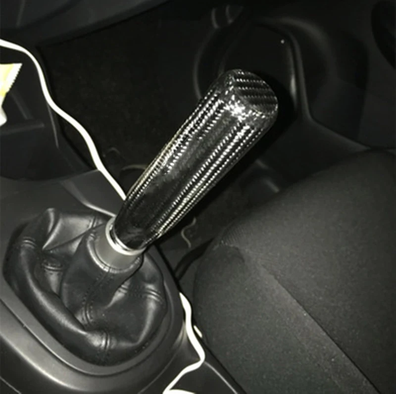 Ручка переключения передач Универсальная из углеродного волокна и алюминиевого