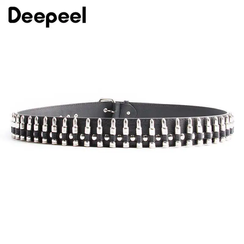 Deepeel 1 шт. 3 8 см * 110 ремень из искусственной кожи в стиле панк пластиковые украшения