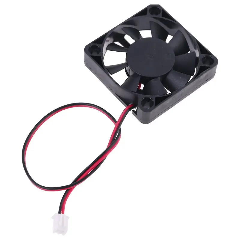 

2021 New DC 12V 0.12A 2-Pin 50x50x10mm PC Computer CPU System Brushless Cooling Fan 5010
