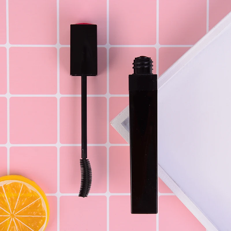 

1PCS 5/12ml Black Square/Round Portable Empty Mascara Tube Eyelash Vial Liquid Bottle Plastic Container