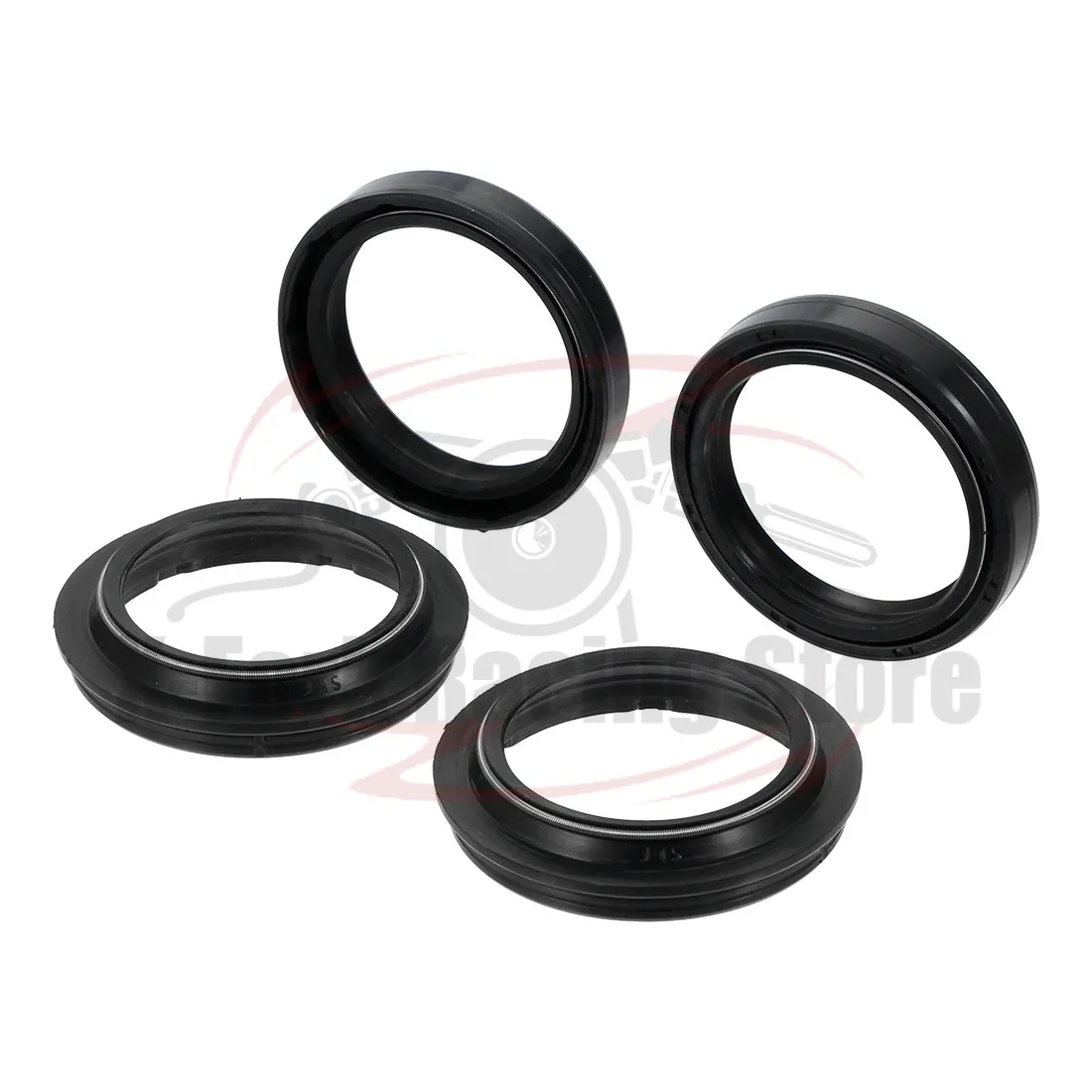 Комплект для мотоциклов 2 масляных уплотнения вилки и пылезащитных Yamaha V-Max 1200