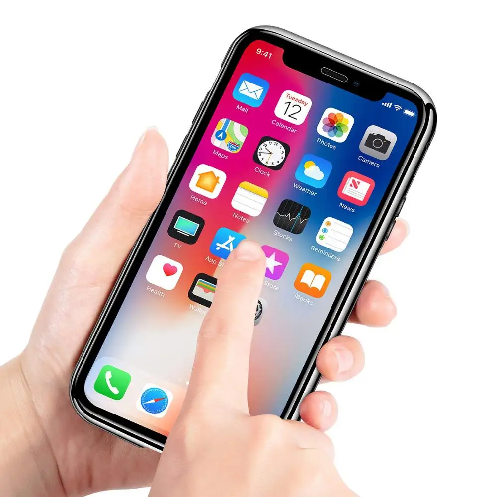 Металлический магнитный адсорбционный чехол для iphone X XS XR Max из закаленного