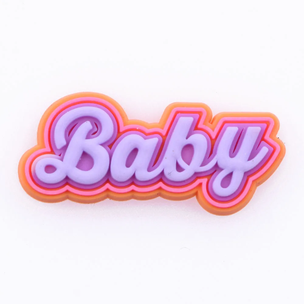 High Quality 1 Pcs PVC Croc Shoes Charms Baby Panda Animal Zebra Decorations Sister Period Bracelet Accessories Boba Ice Cream 