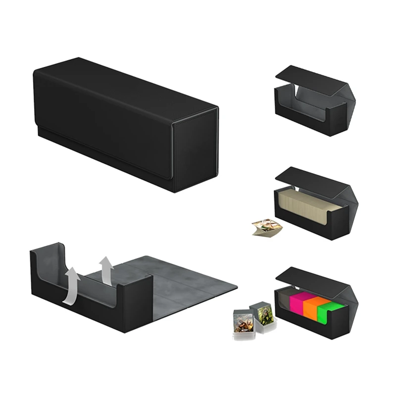 Высококачественная коробка для карт 400 + шт. чехол контейнер коллекции настольных