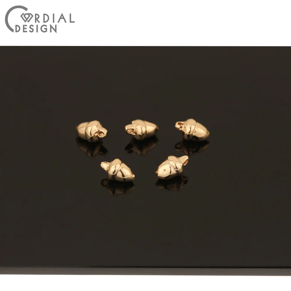 

Cordial Design 100Pcs 6*9MM Earrings Accessories/Charms/Pine Cone Shape/Hand Made/Copper/Pendant/Jewelry Findings & Components