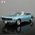 Модель автомобиля Maisto 1:18 1967 Chevrolet Camaro SS 396 Coupe из сплава, собирайте подарки, игрушки