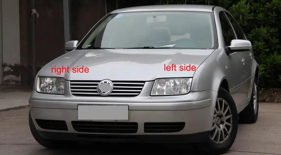 Для Volkswagen VW Bora Jetta MK4 1999 2000-2005 фары Прозрачная крышка абажур фары крышка оболочки объектива стеклянная лампа