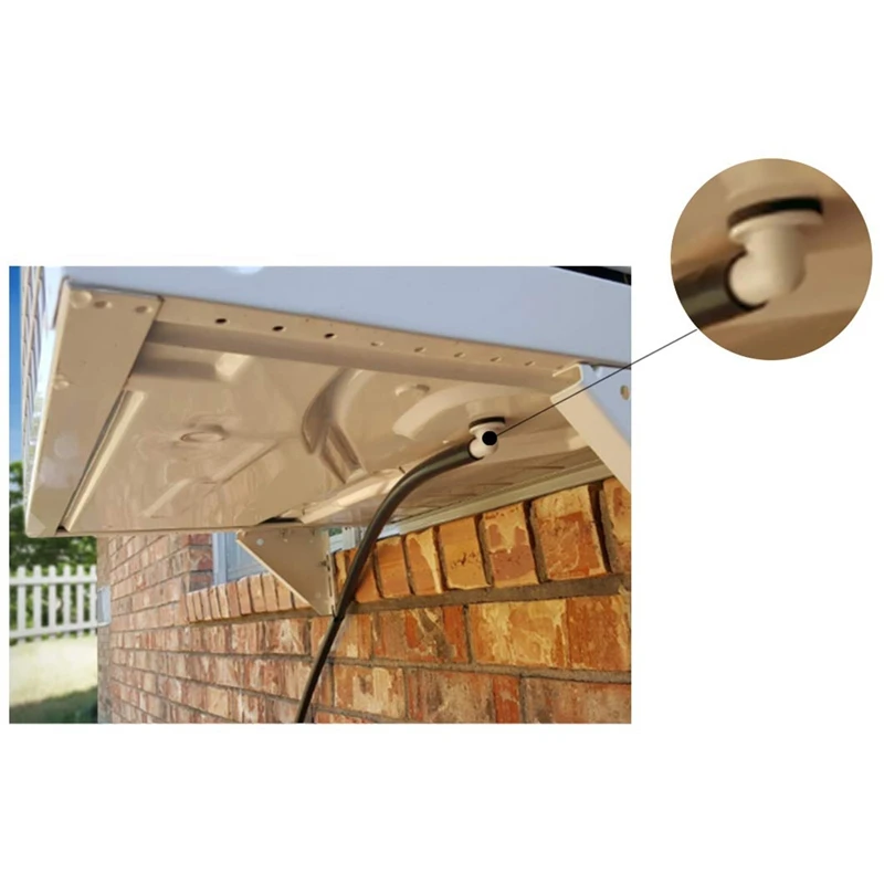 Соединитель шланга для дренажа кондиционера переменного тока угловой фитинг с