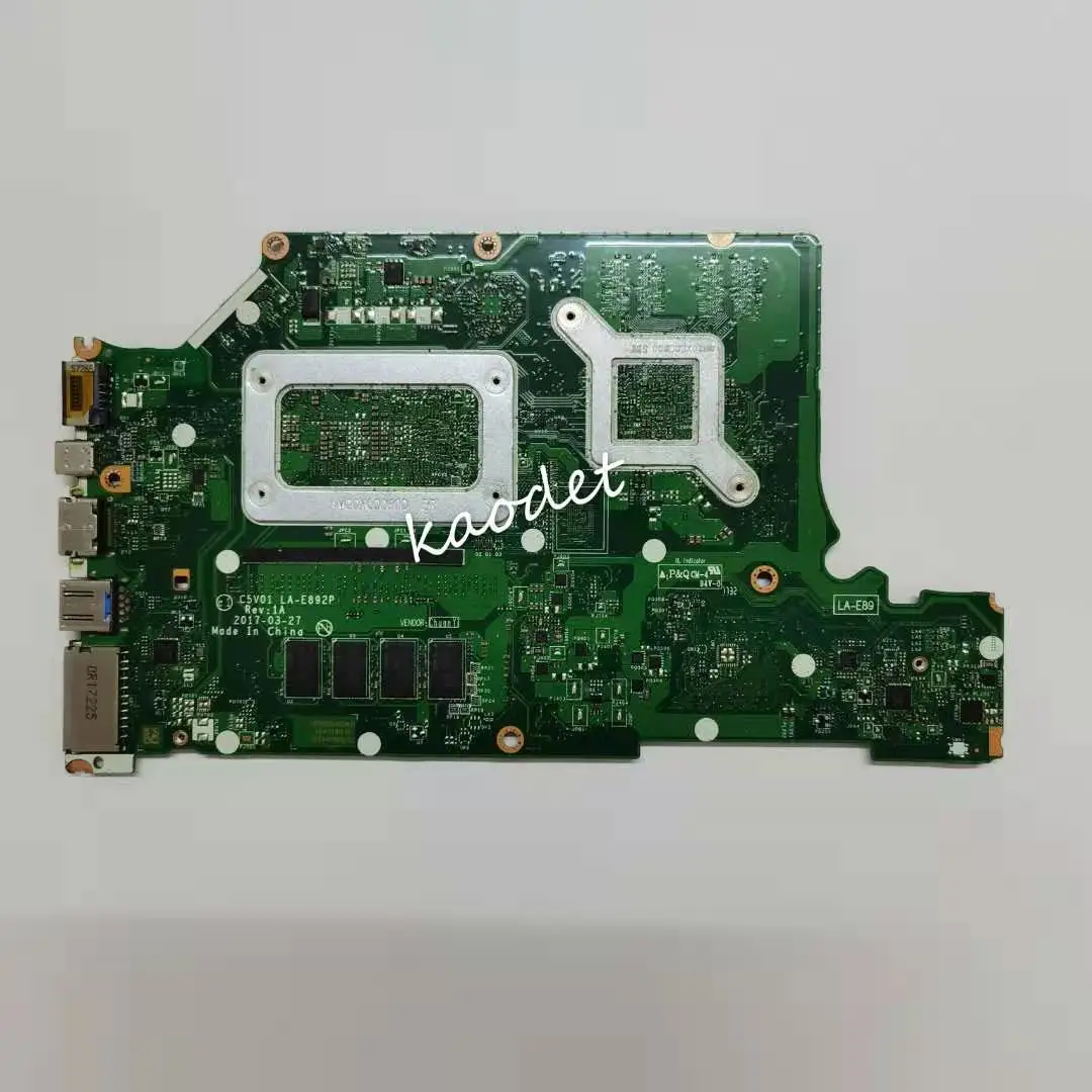 C5V01 LA-E892P ДЛЯ Acer spire A515-31g A615-51 A515-51g A315-53g Материнская плата Основная плата ЦПУ i5-8250U ГПУ N17s-G1-A1 2ГБ RAM 4ГБ вкл.