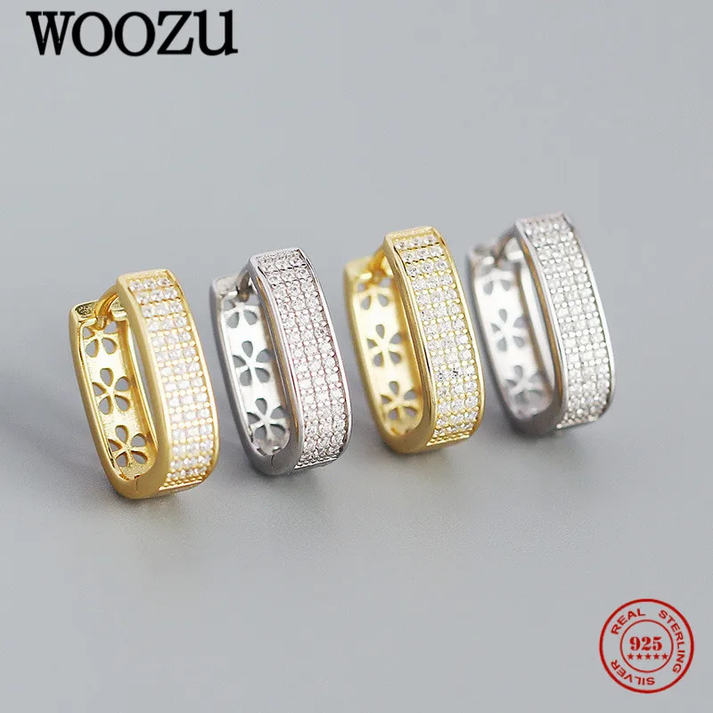 

WOOZU роскошные французские украшения из стерлингового серебра 925 пробы с искусственными камнями для женщин в европейском стиле, изысканные у...