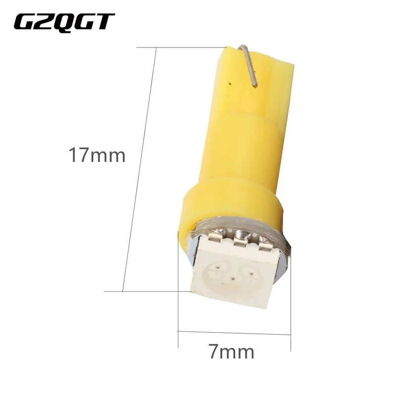 10X T5 5050 1SMD клиновидная Светодиодная панель белого красного синего зеленого