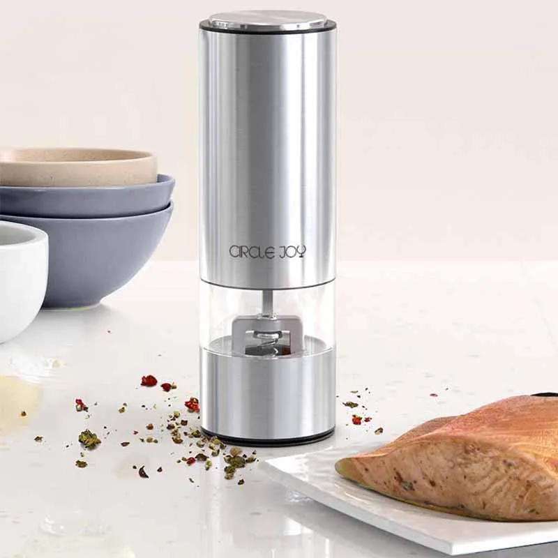 

Circle Joy Electric Spice Grinder Black&White Pepper/Cumin Grinding Ceramics Grinding Core Multi Functional Household