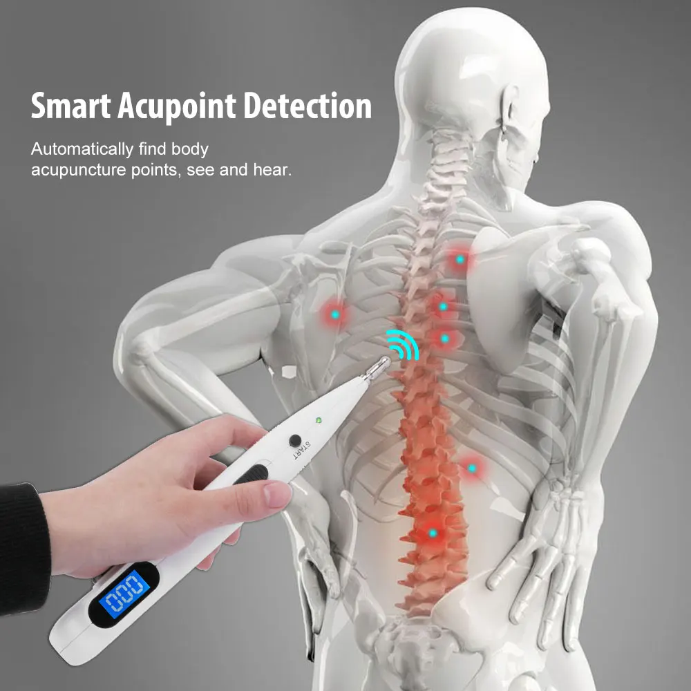 

Акупунктурная ручка с цифровым дисплеем, устройство для стимуляции мышц с электроакупунктурной точкой, массажное оборудование, забота о зд...