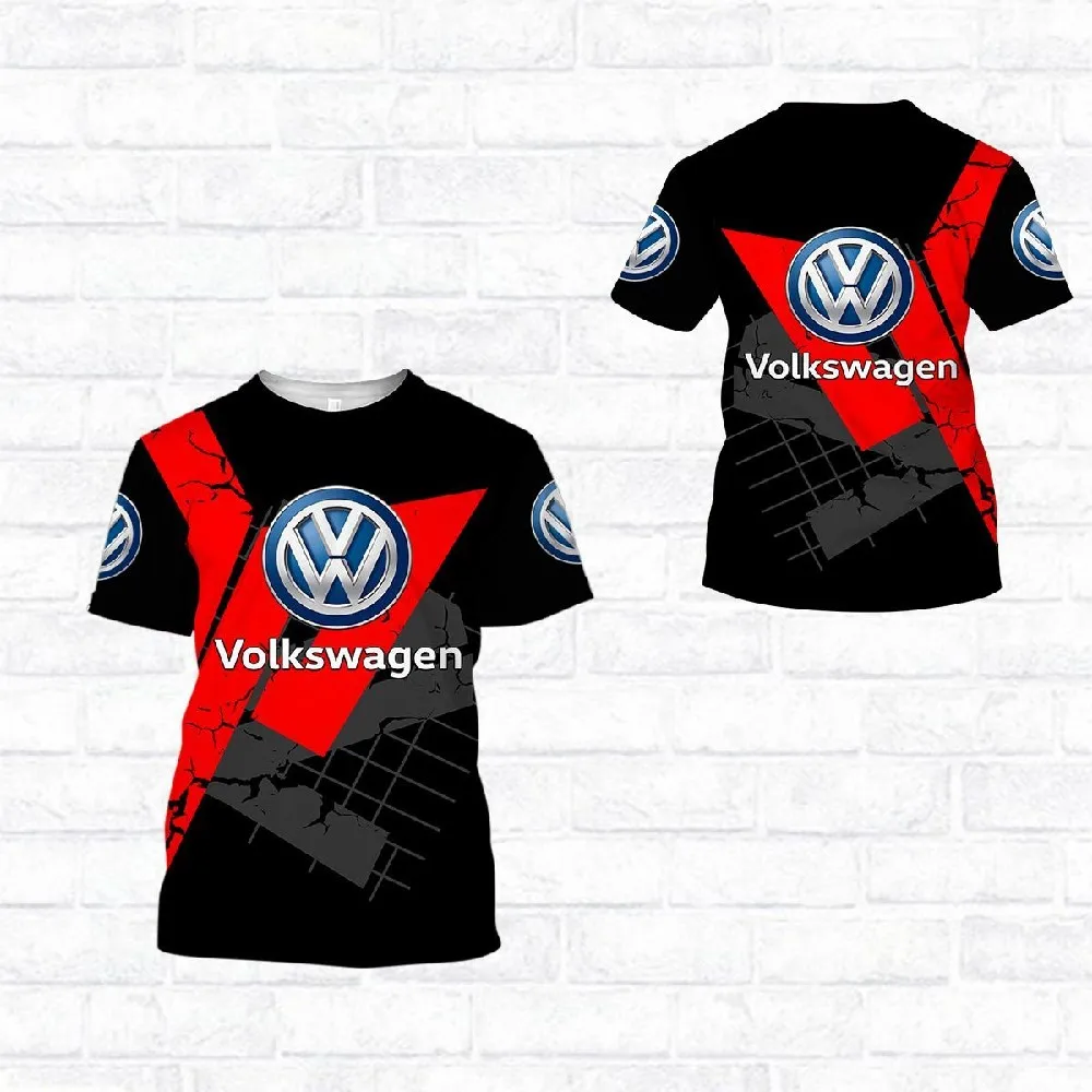 

Hot sale new men's fashion t-shirt 3D digital printing thin locomotive sports t-shirt car logo oversized t-shirt 6XL