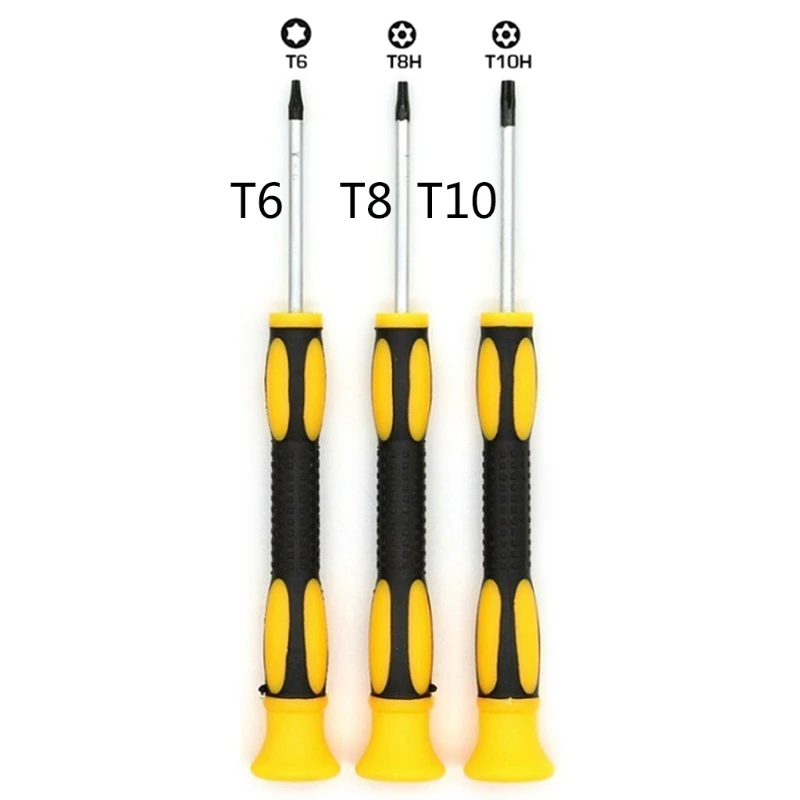 1 набор ручных инструментов DIY T6 T8 T10 отвертка для ремонта установки и открытия X box
