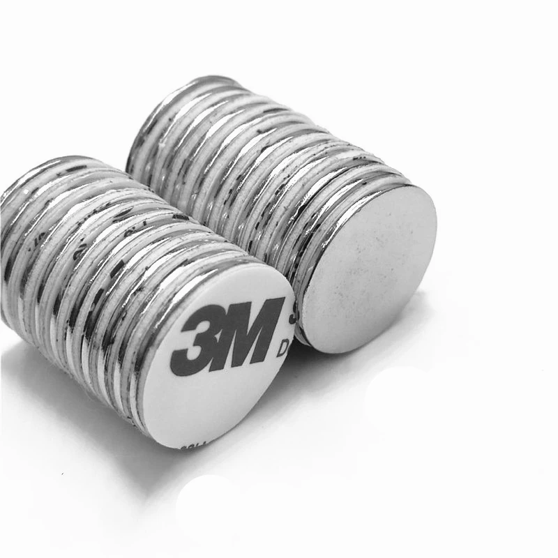 

10/20pcs/lot Disk magnet 30x2 N52 Strong Disc NdFeB Magnet 30*2 Belt with 3M self - adhesive Neodymium Magnets for speaker