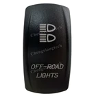 Автомобильная Лодка Грузовик с подсветкой Swtich Cap-лазерная гравировка-фары для внедорожника-для светодиодного Carling Arb Narva 4x4 RV Rocker Switch, только крышка