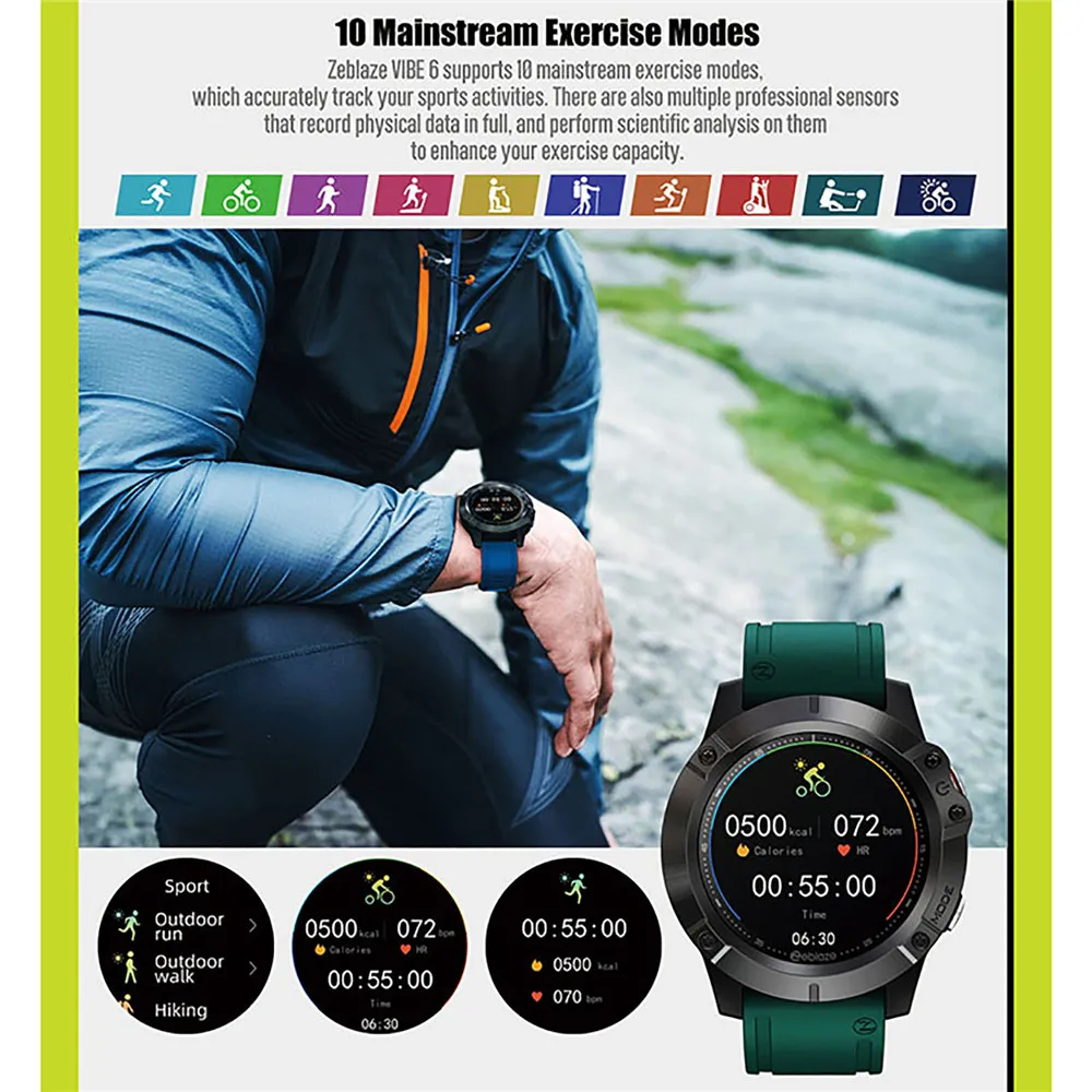 Беспроводные Bluetooth Смарт-часы с большой памятью музыкальный Спорт пульсометр