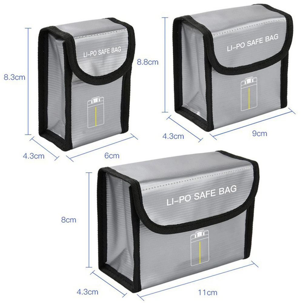 Взрывозащищенная защитная сумка для хранения батарей DJI Mavic Mini Drone Lipo аксессуары |