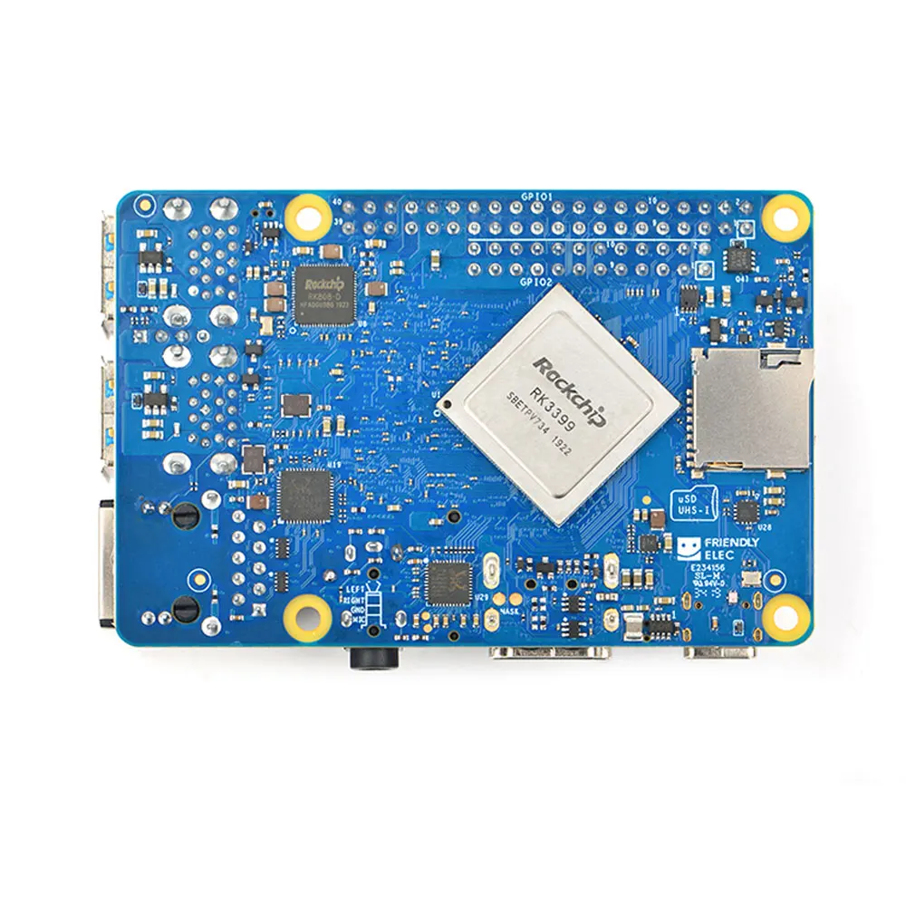 NanoPi M4V2 4 Гб DDR4 Rockchip RK3399 SoC 2 4G & 5G двухдиапазонный Wi Fi Поддержка Android 8 1 Ubuntu AI и