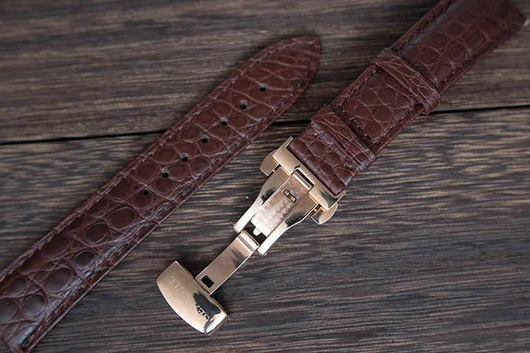 Ремешок для часов из натуральной крокодиловой кожи 21 мм 11 см * 7 5 см|Ремешки часов|