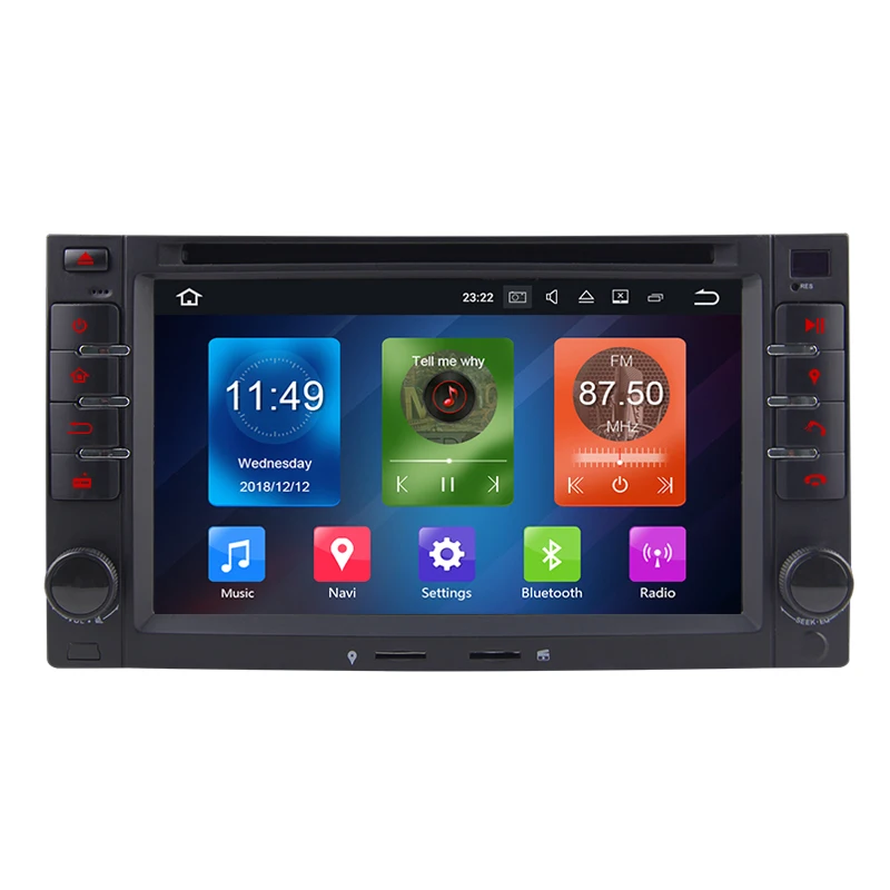 Автомобильный радиоприемник 6 2 дюйма 2Din Android10 DVD плеер для Kia SORENTO MAGENTIS SPORTAGE MORNING CEED