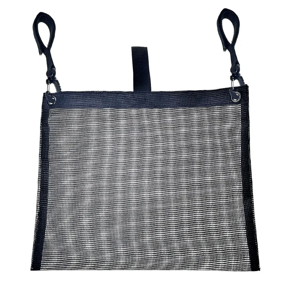 

Durable Kayak Mesh Bag Beer Storage Pouch Rowing Boat Chair Toolkit Bag Kayak Fishing Rod Holder Tackle Bag