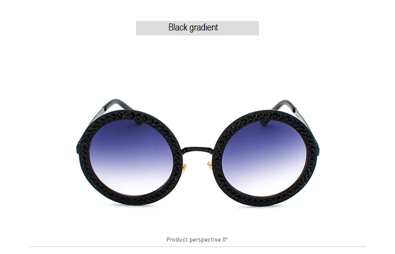 Винтажные женские солнцезащитные очки gafas, роскошные брендовые инкрустированные кирпичные солнцезащитные очки oculos de sol mujer, большие круглые солнцезащитные очки