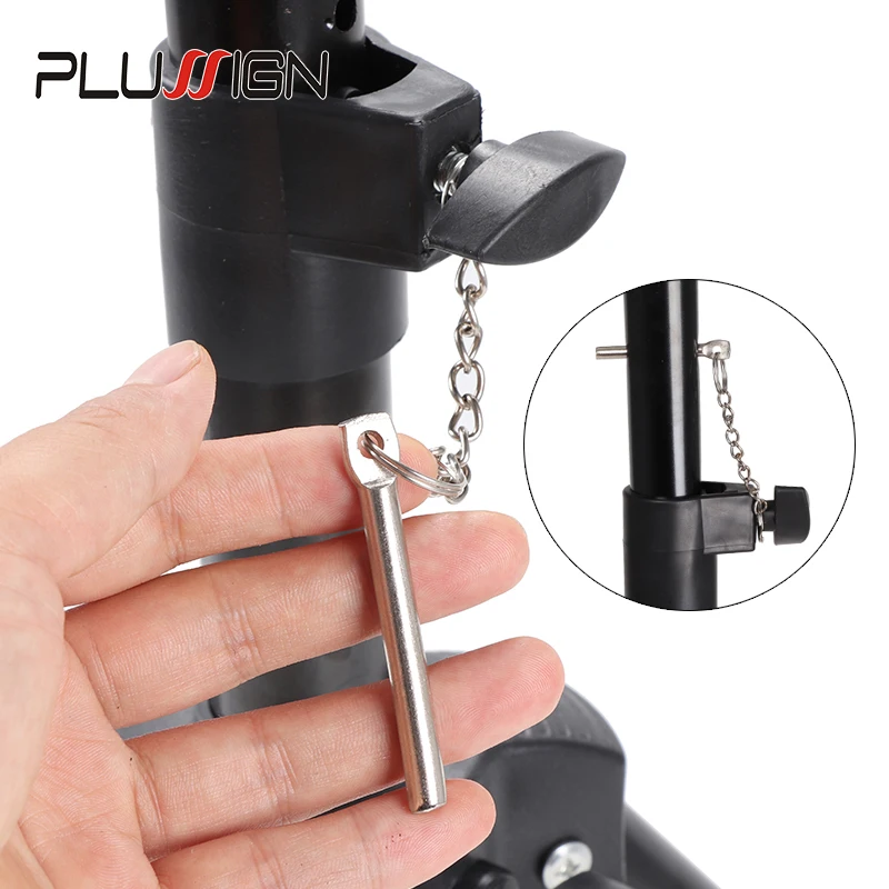 Plussign штатив учебная голова манекена для парикмахеров манекен голова манекена подушечка из ткани Стенд мини стиль сильный домашний салон использовать подставка для парика