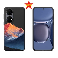 oil painting landscape phone case for huawei p20 p30 p40 pro honor mate 7a 8a 9x 10i lite